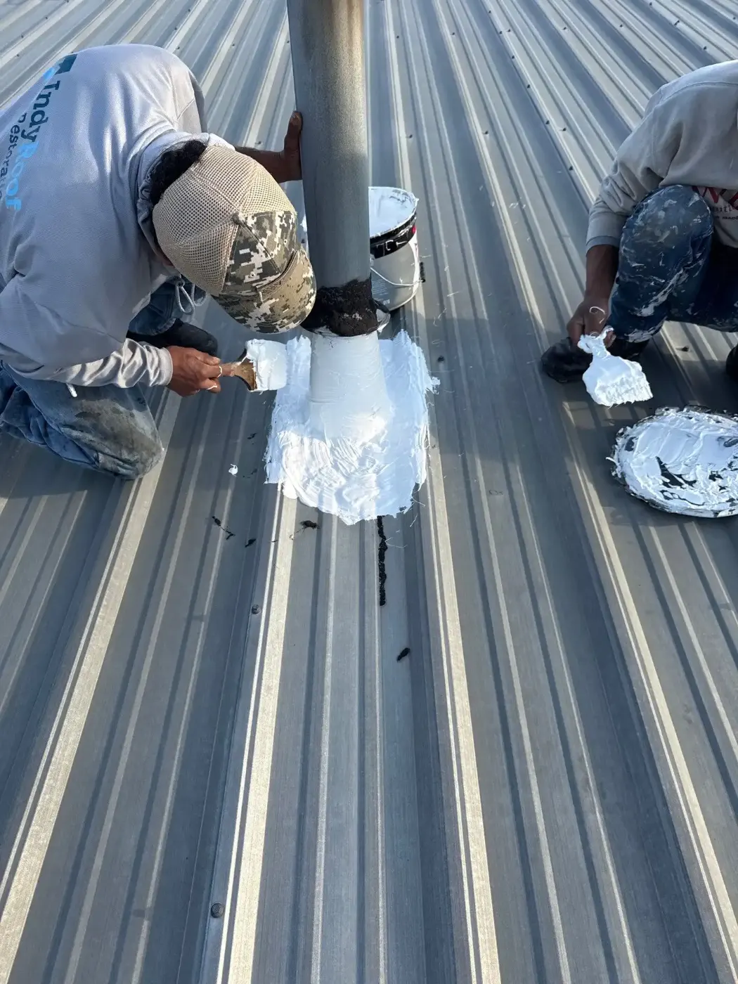 Commercial roofing by Devington Commercial Roofing near Indianapolis, IN